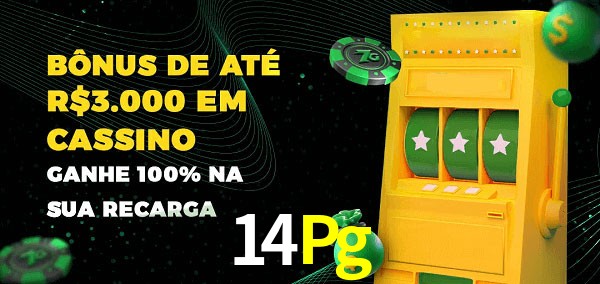 14Pg melhor bônus de depósito